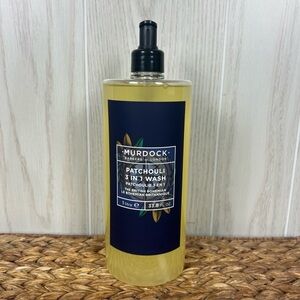 NEW Jumbo Size MURDOCK Barbers Of London Patchouli 3 In 1 Wash 33.8 oz